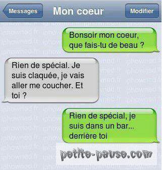 Blaque SMS : Liste des messages sms rigolo qui font stresser.